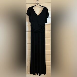 PattyBoutik Black Maxi Dress, size L